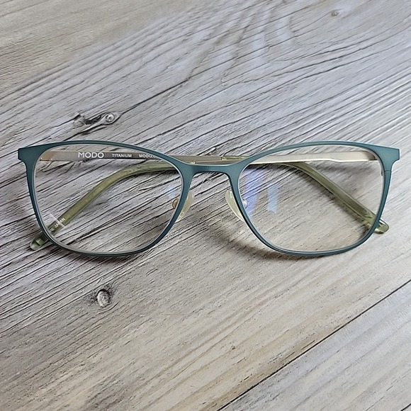 Modo Titanium Eyeglasses 4231 GRN Frames Only 53-17-140 Japan Full Rim - Picture 6 of 12